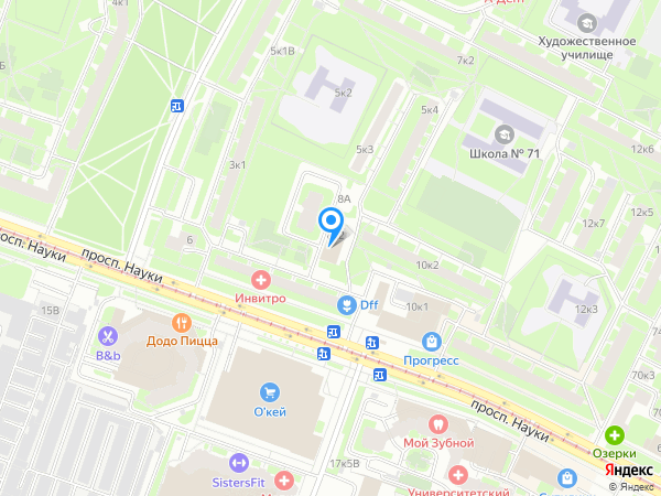 Медицинский центр САНАВИТА на карте
