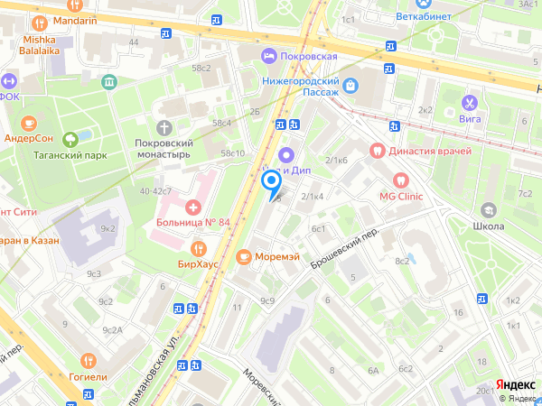 Стоматология КЛИНИКО-ДИАГНОСТИЧЕСКИЙ ЦЕНТР ПРОФЕССОРА УШАКОВА на карте