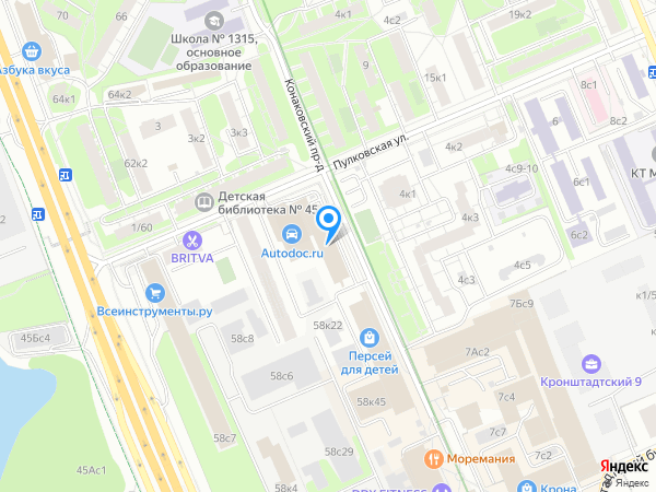Стоматологическая клиника НАША СТОМАТОЛОГИЯ на карте