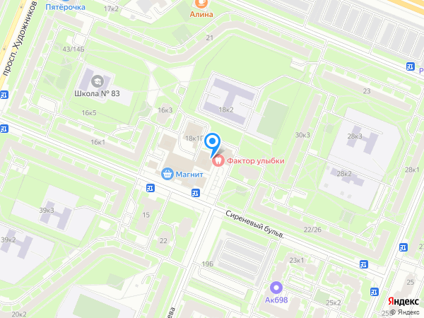 Доступная Стоматология на карте
