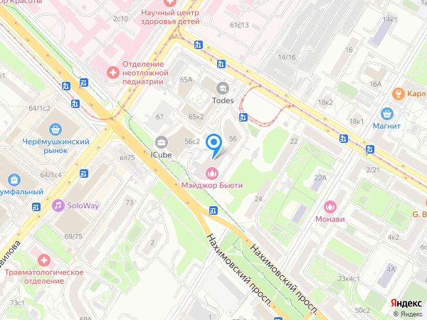 Фэйс Смайл центр на карте