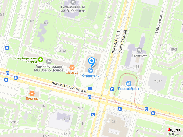 ПетроСтиль на карте