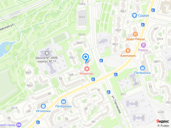 Стоматология ДЕНТАЛ МЕД СЕРВИС на карте