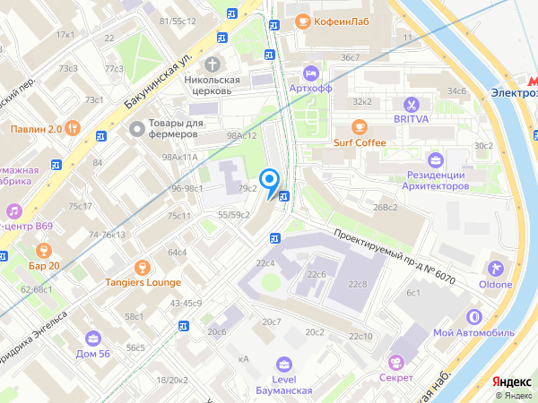 Стоматология на Большой Почтовой на карте