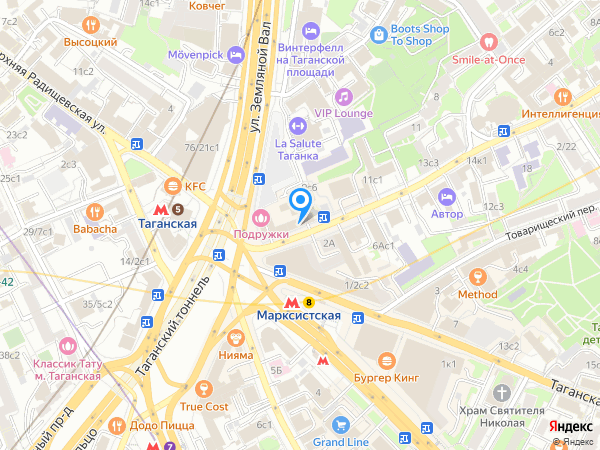 Клиника ТрастМед на карте