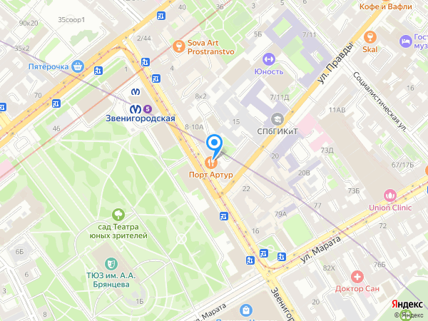 Стоматология ДЕНТИДЕАЛ на карте