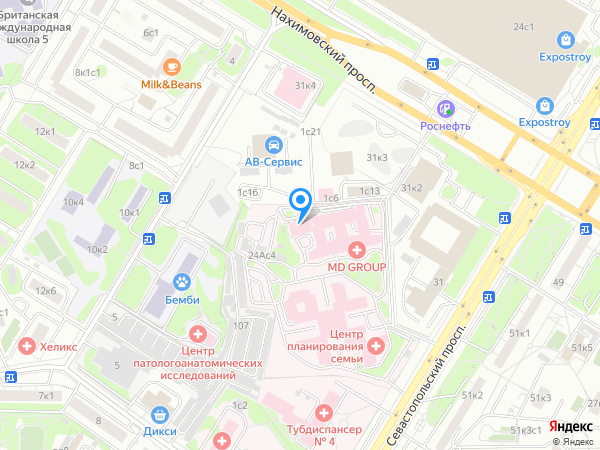 Перинатальный Медицинский Центр "Мать и дитя" на карте
