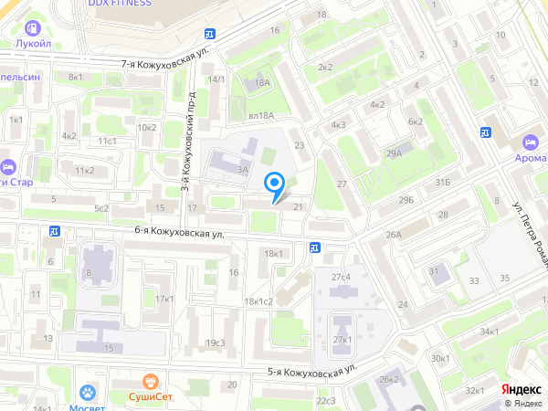 СТОМАТОЛОГИЧЕСКАЯ ПОЛИКЛИНИКА №27 ДЕПАРТАМЕНТА ЗДРАВООХРАНЕНИЯ МОСКВЫ на карте