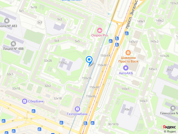Троицкий Дом на карте