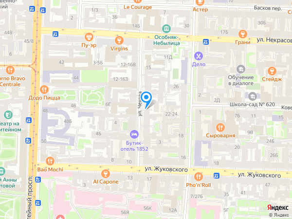 Лазерная стоматология НОВАДЕНТ на карте