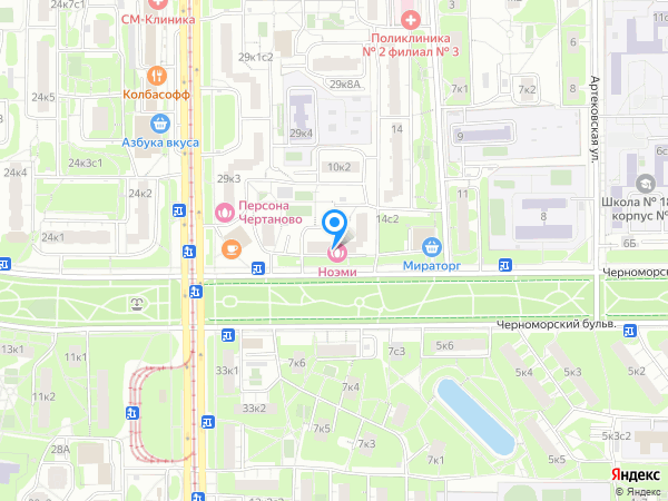 Багира на карте