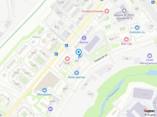 Сеть стоматологических центров ТИП-ТОП на карте