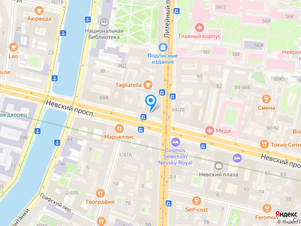 ОКТАВА на карте