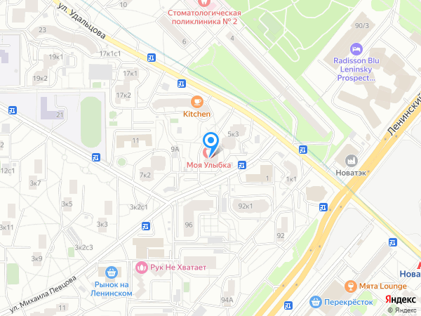 Стоматология ВСЯ СЕМЬЯ на карте