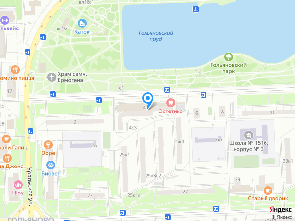 Бис на карте
