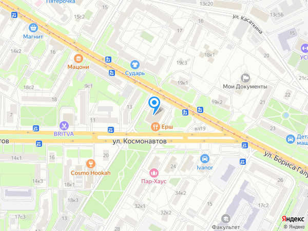 Кинг-К Естейт на карте