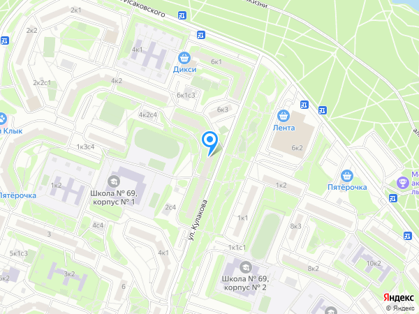 Берта на карте