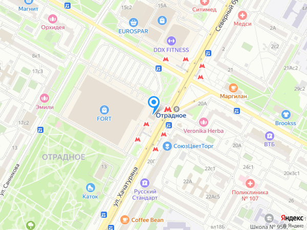 Империя ТАТУ на карте