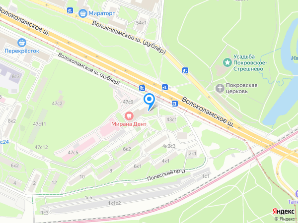 Стоматология МИРАНА ДЕНТ на карте