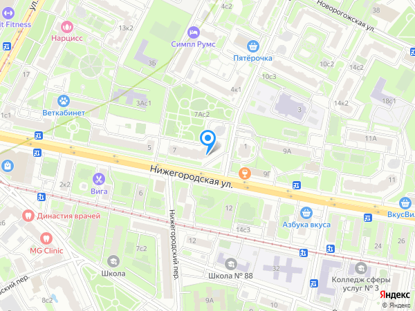 Стоматология КЛИНИКА ЛАЗЕРНОЙ СТОМАТОЛОГИИ на карте
