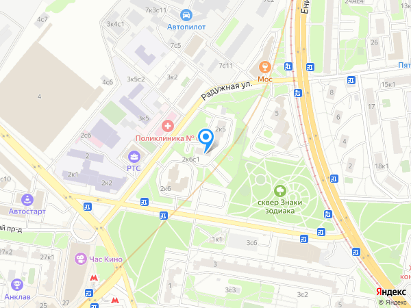 Серсо на карте