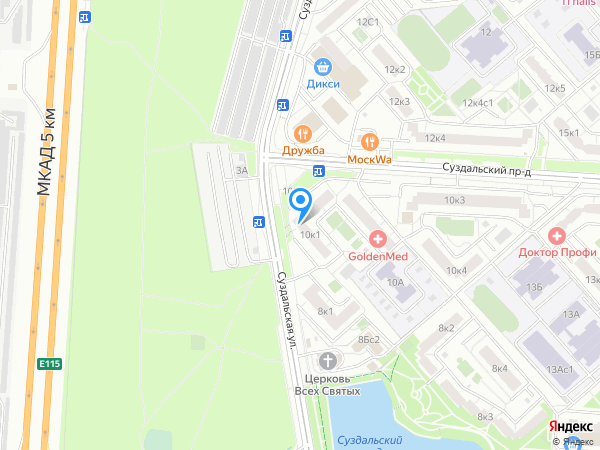 Каприз на карте