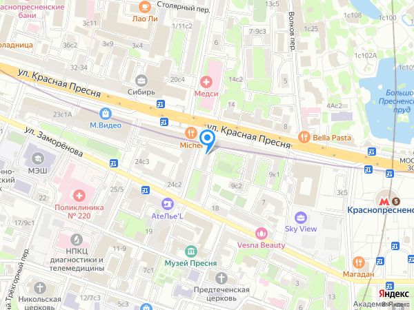 Гаон на карте