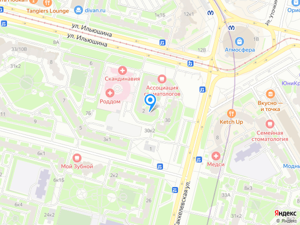 Стоматология АССОЦИАЦИЯ СТОМАТОЛОГОВ на карте