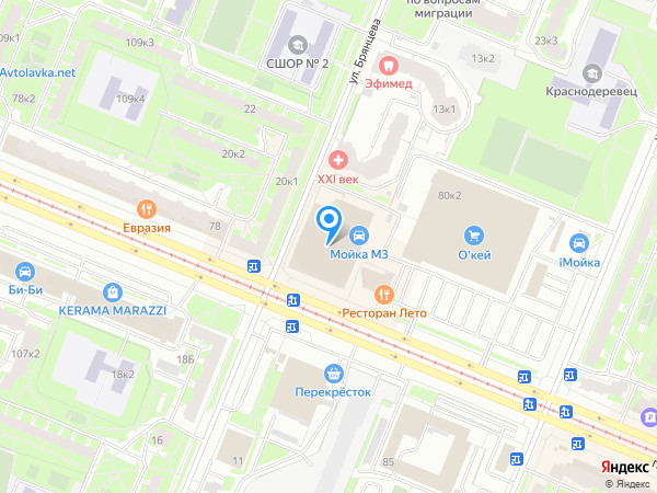 Загородный стиль на карте