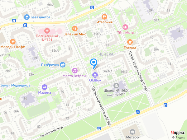 Стоматология ЖЕМЧУЖНЫЙ ДОЖДЬ на карте