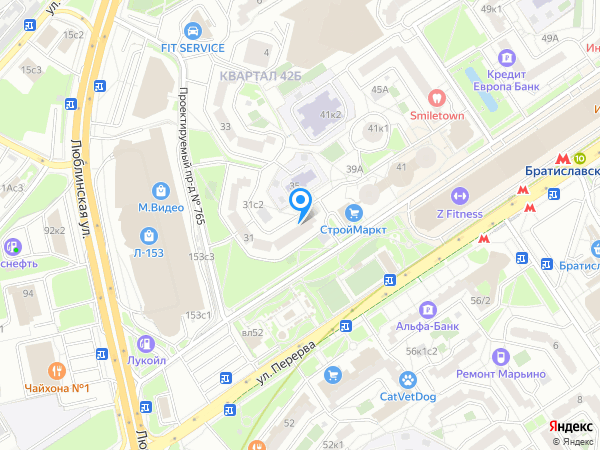 МОККО на карте
