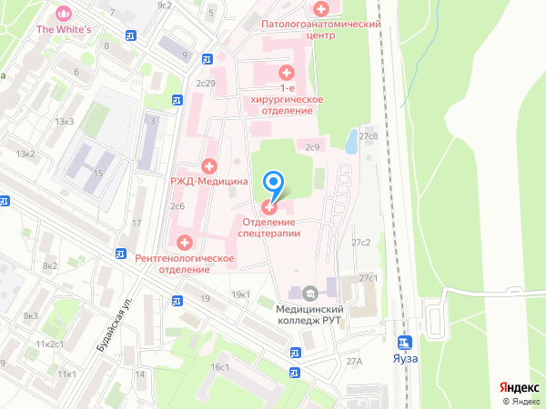 ЦКБ №2 ОАО “РЖД” на карте