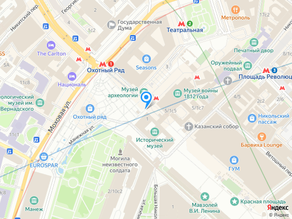 Барвиха на карте