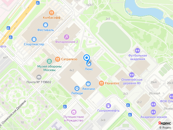 Детская клиника «Ребенок» на карте