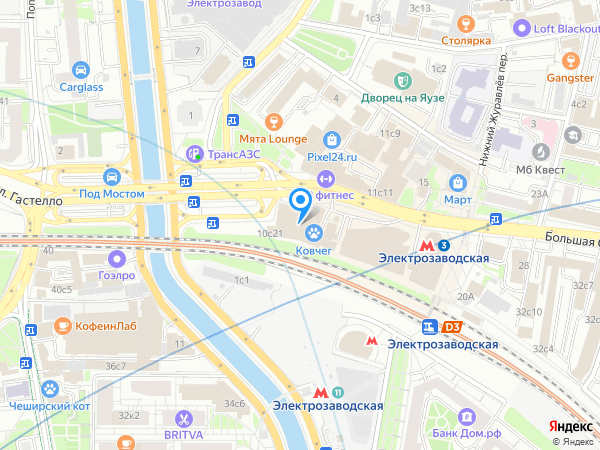 Гелиоса на карте