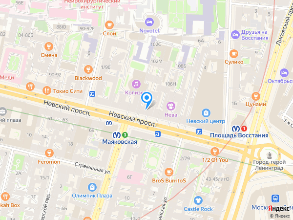 АСТЕРА на карте