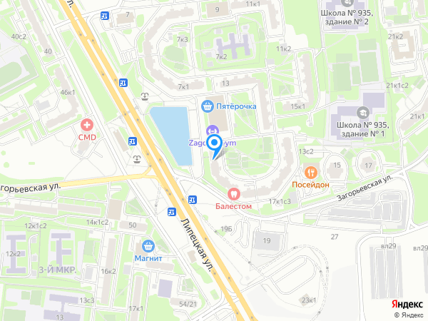 ГОРОДСКОЙ ЦЕНТР ПРАКТИЧЕСКОЙ СТОМАТОЛОГИИ на карте