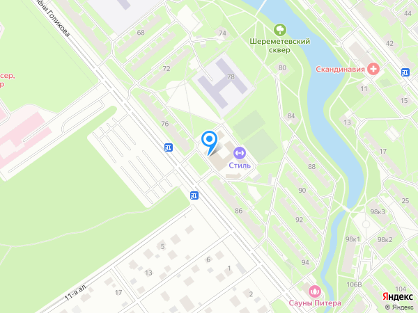 Арлекино на карте