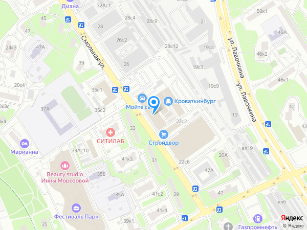 Технология ремонта на карте