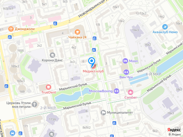 Каприз на карте