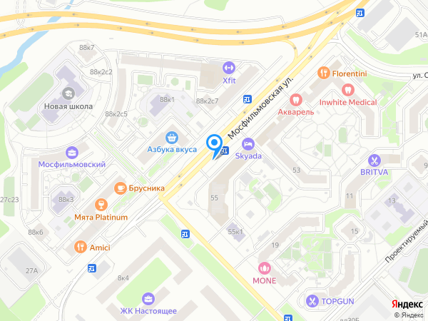 InWhite Medical на карте