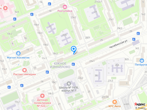 Стоматология ДЕНТАЛ-М на карте