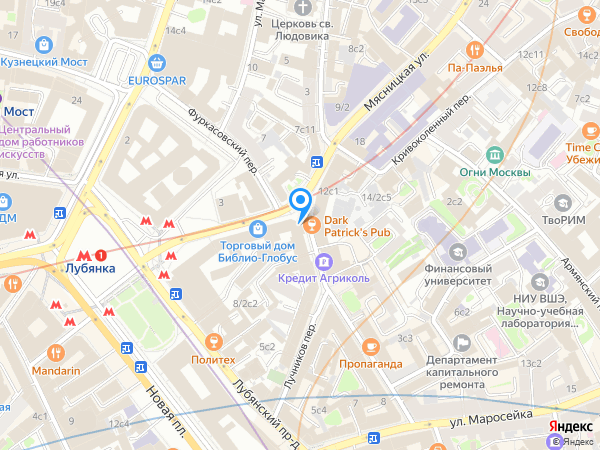 Ваниль на карте