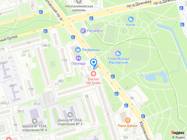 Стоматология AVANSTOM на карте