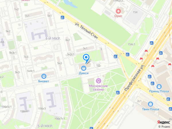 Тавгай на карте