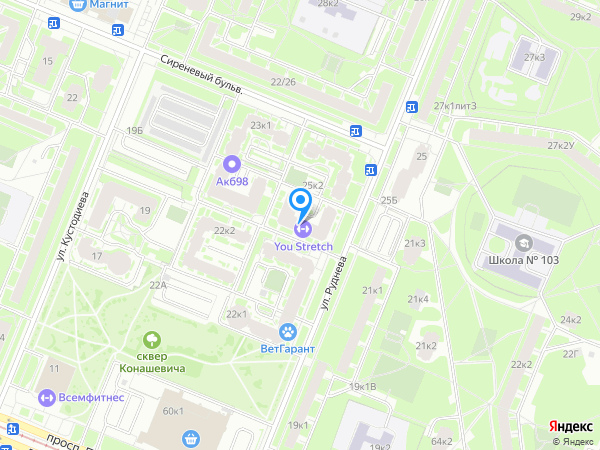 Институт Перспективной Медицины на карте