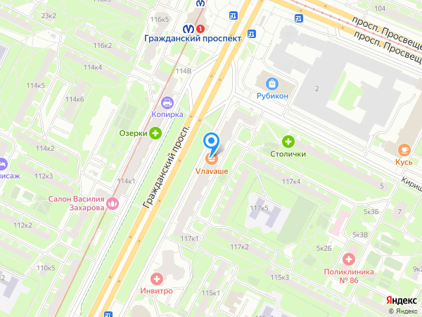 Стоматология ИДЕАЛЬНАЯ ПЛОМБА на карте