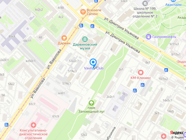 Медицинский центр «КМ-Клиник» на карте