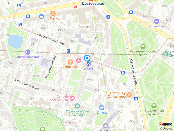 CENTURY 21 Серебряный Век на карте