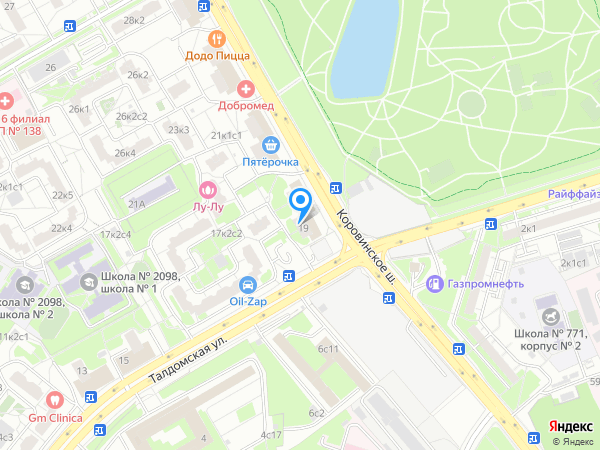 Багира на карте